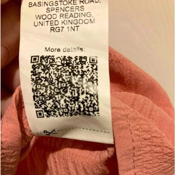 New SHEIN girls blouse Sz. Medium pink top NWT - Picture 6 of 6